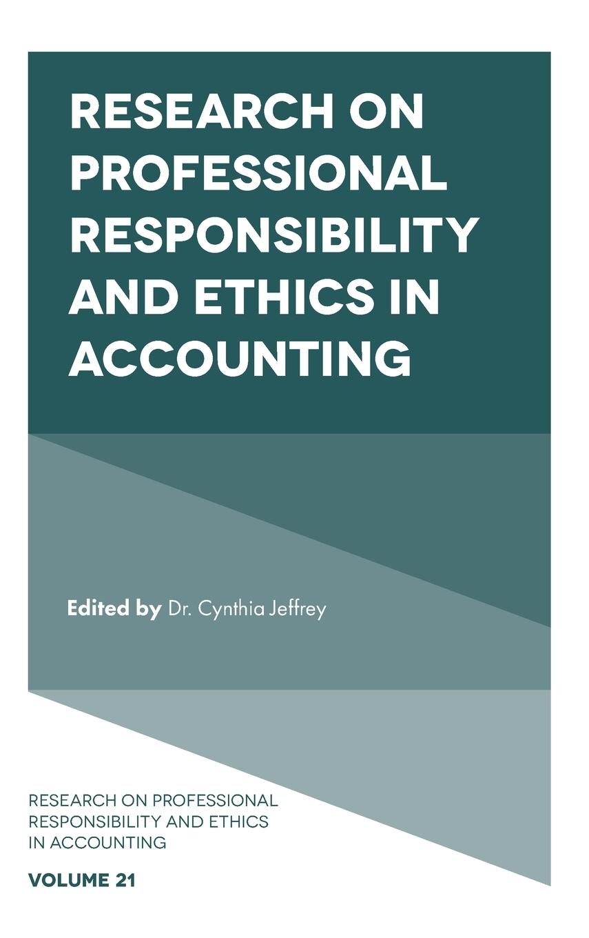 Vorderes Coverbild Research on Professional Responsibility and Ethics in Accounting