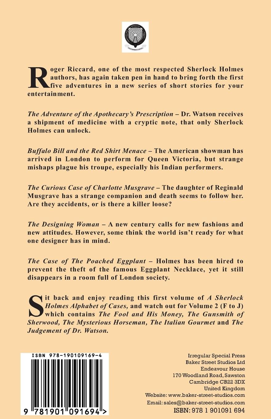 Rückseitencover A Sherlock Holmes Alphabet of Cases