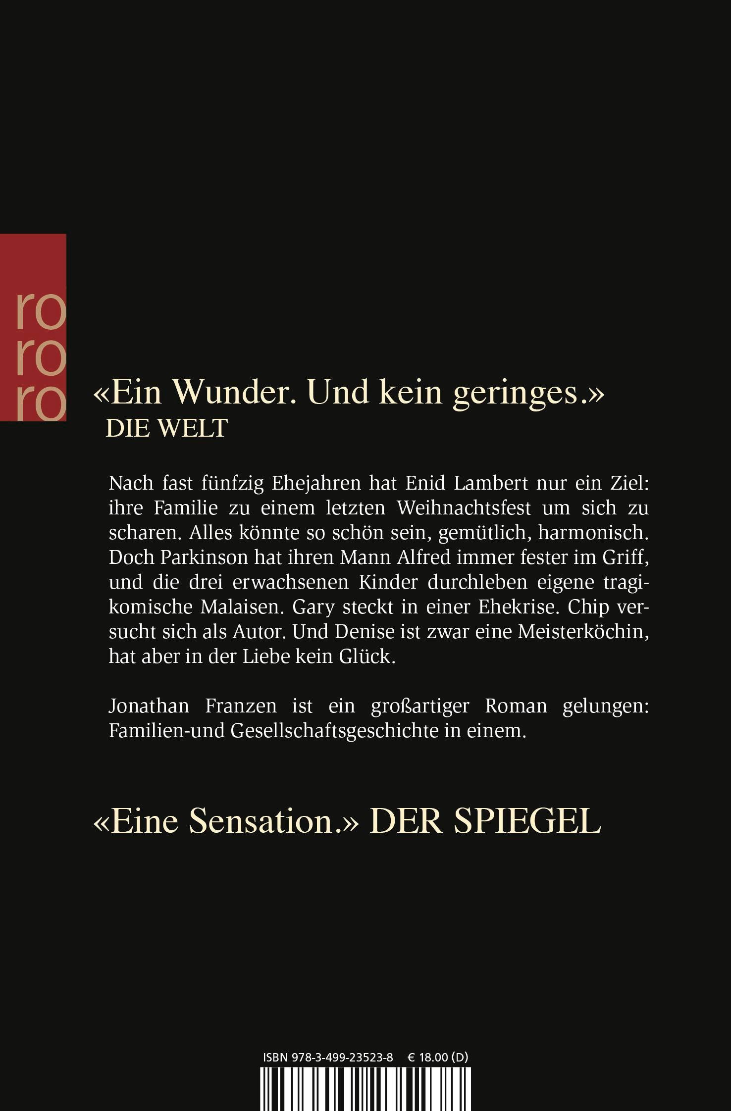 Rückseitencover Die Korrekturen
