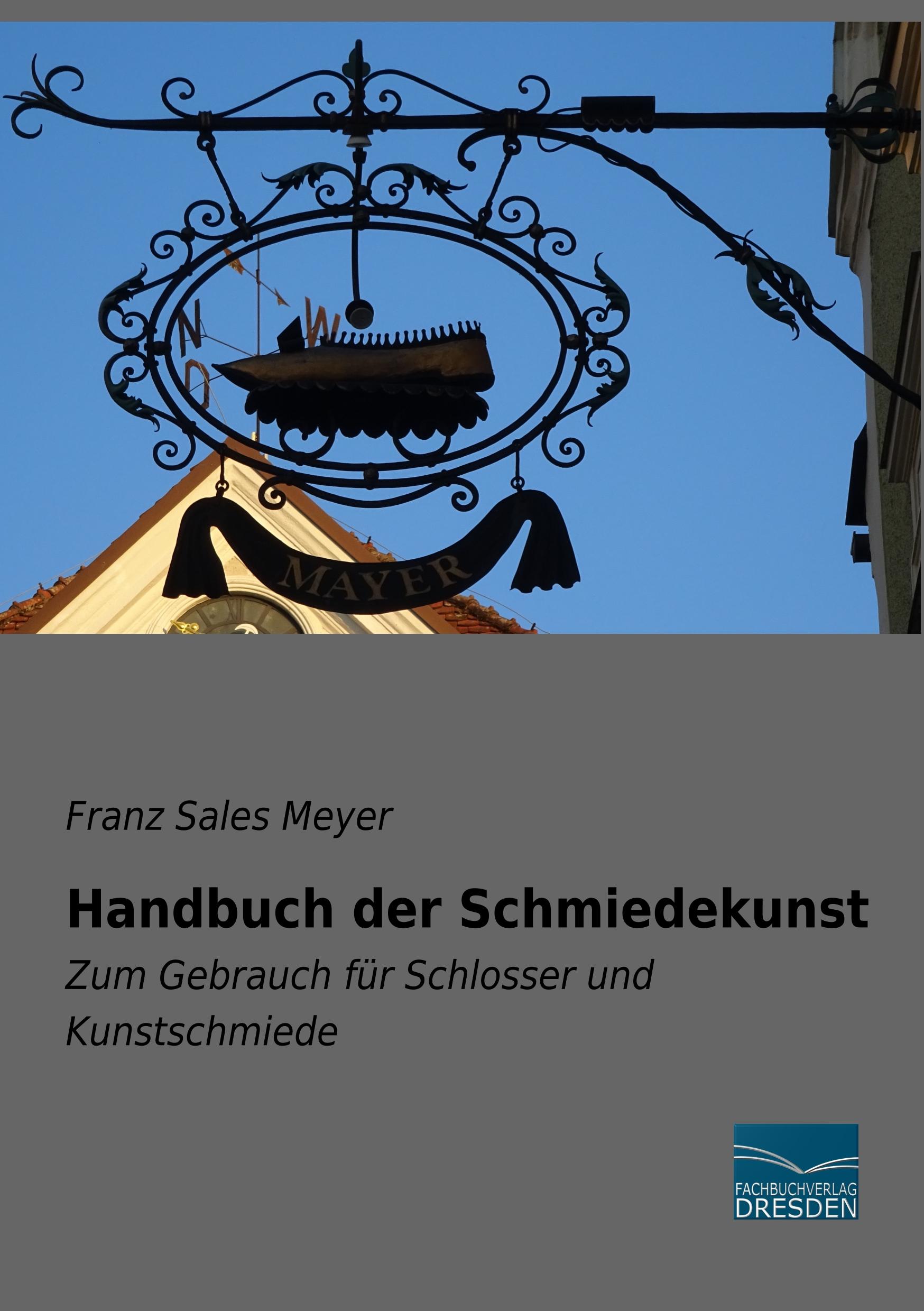 Vorderes Coverbild Handbuch der Schmiedekunst