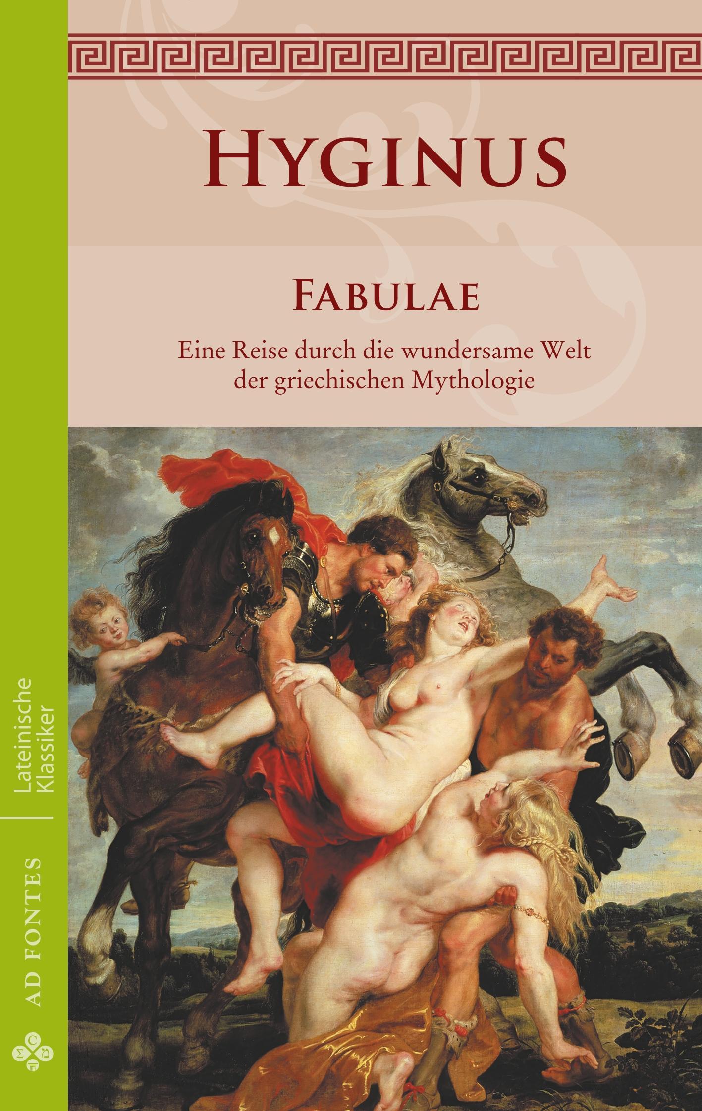 Vorderes Coverbild Fabulae