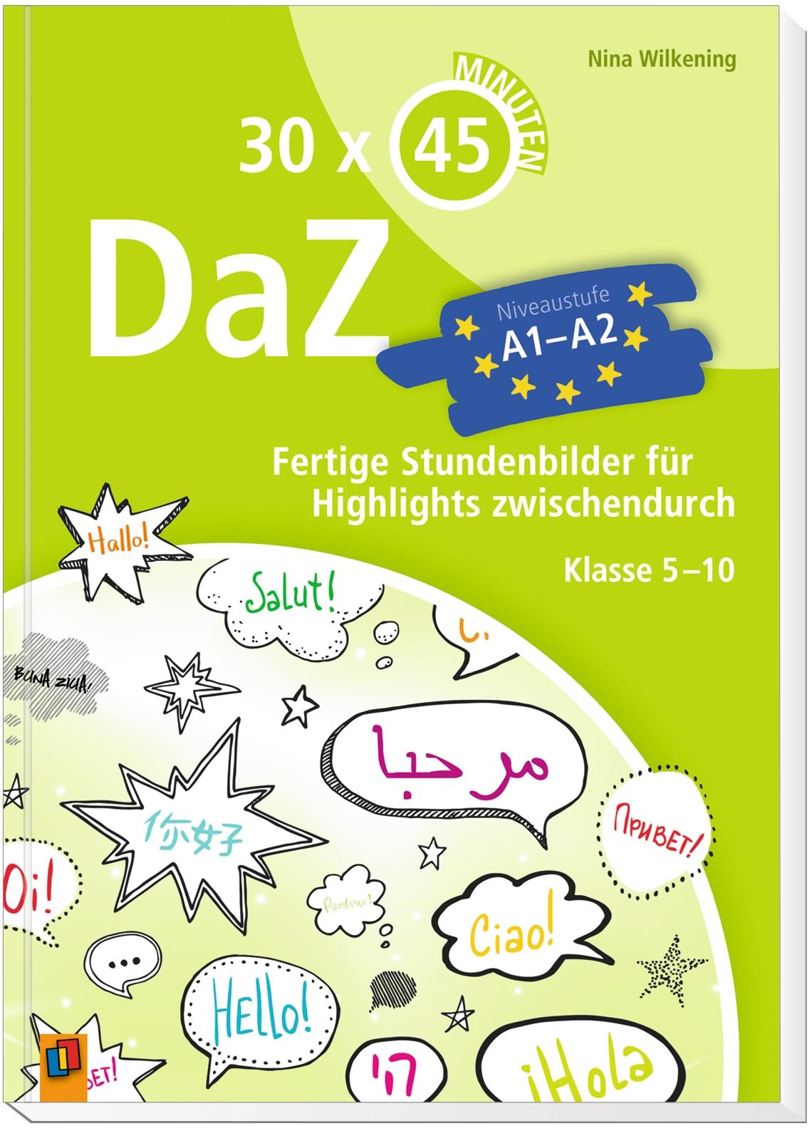 Beispielinhalt (Bild) 30 x 45 Minuten - DaZ - A1-A2