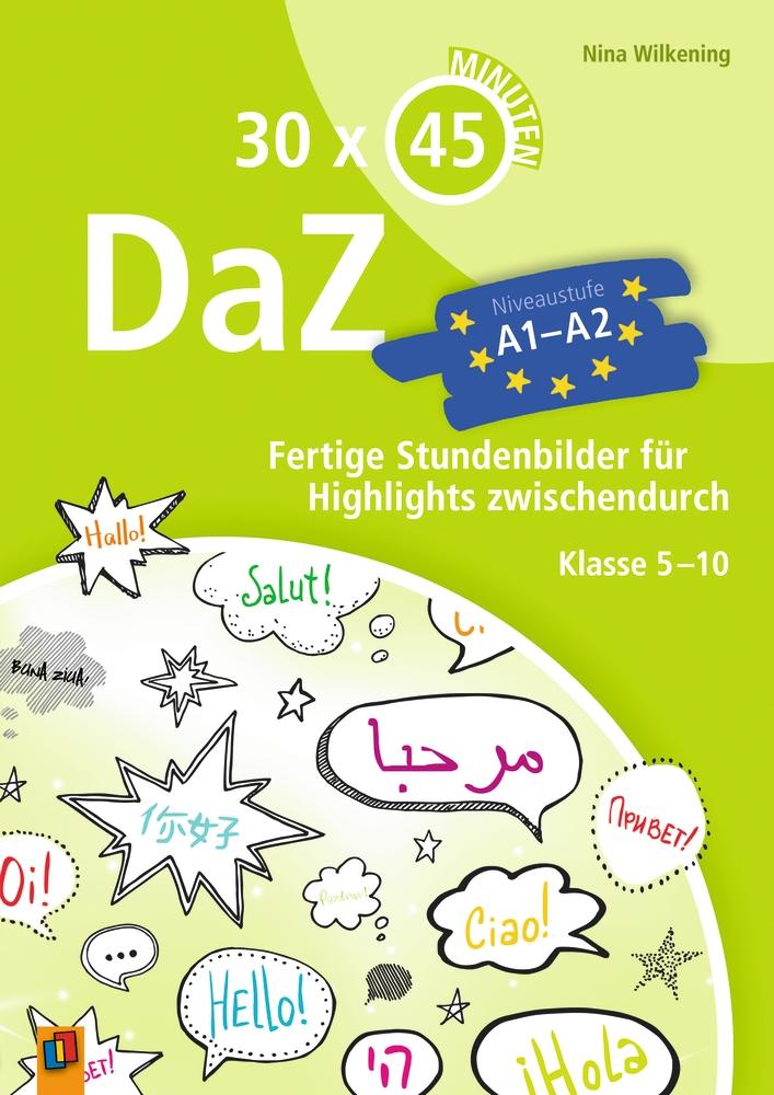 Vorderes Coverbild 30 x 45 Minuten - DaZ - A1-A2