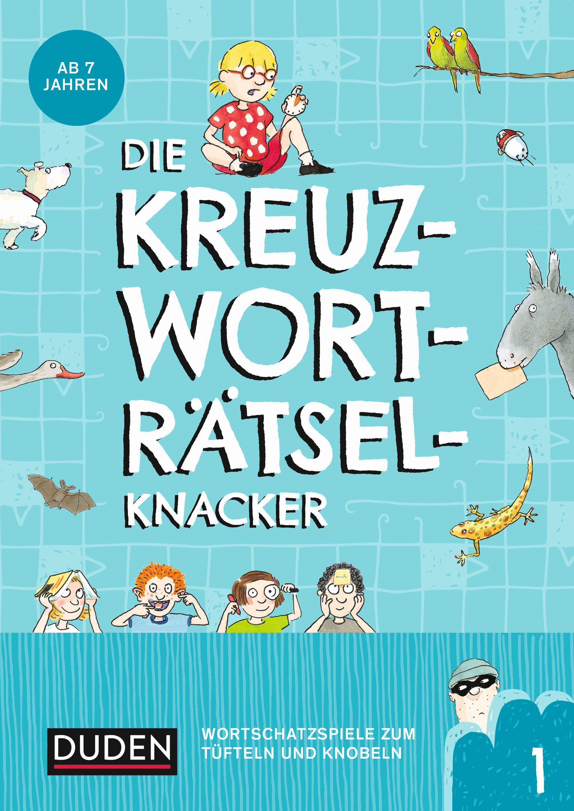 Vorderes Coverbild Die Kreuzworträtselknacker - ab 7 Jahren (Band 1)