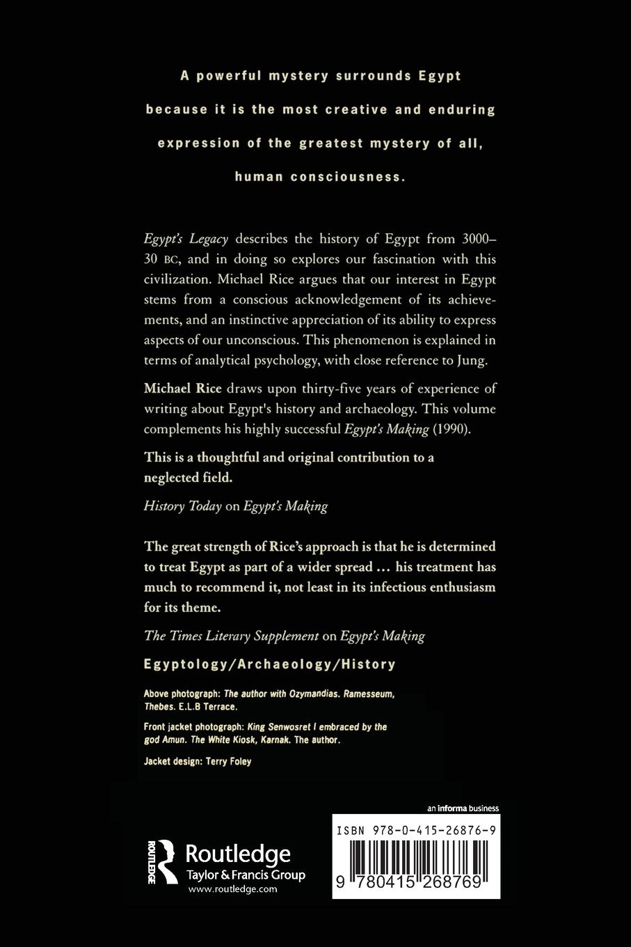 Rückseitencover Egypt's Legacy