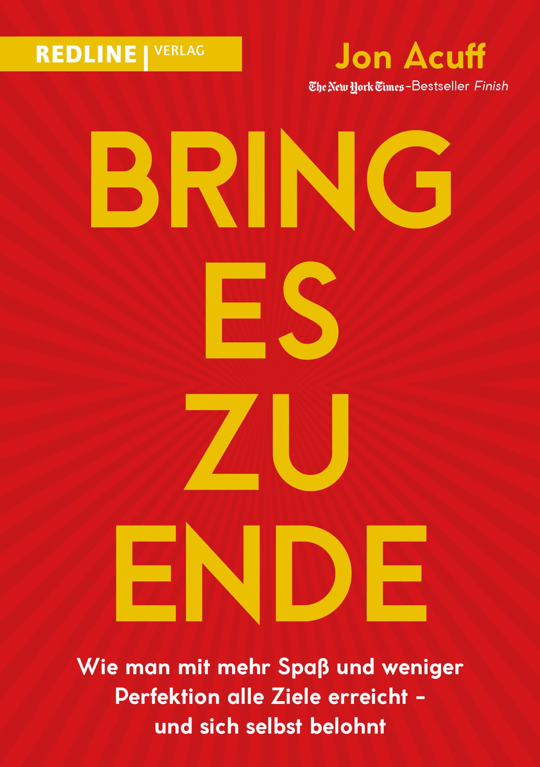 Vorderes Coverbild Bring es zu Ende!