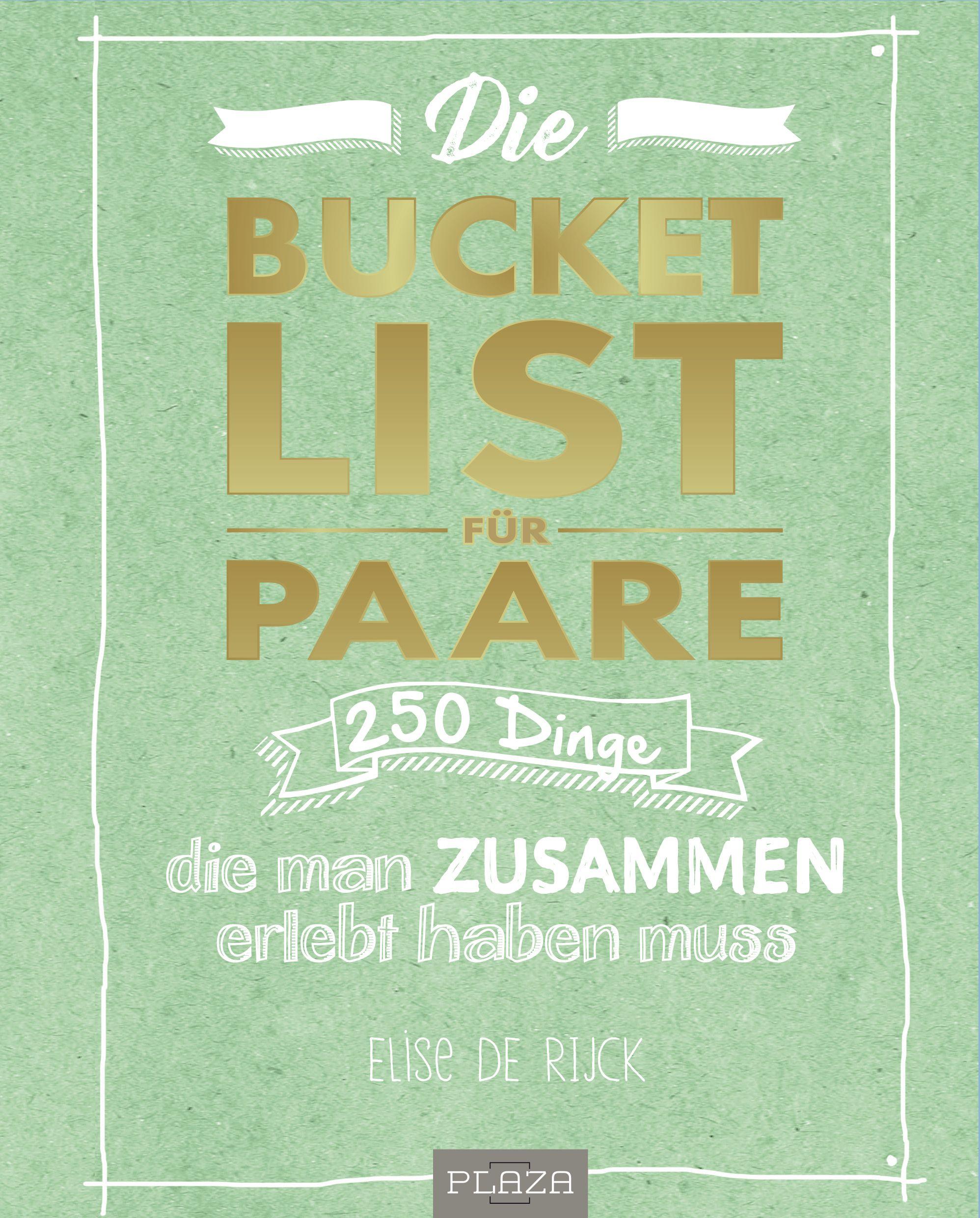 Vorderes Coverbild Die Bucket List für Paare