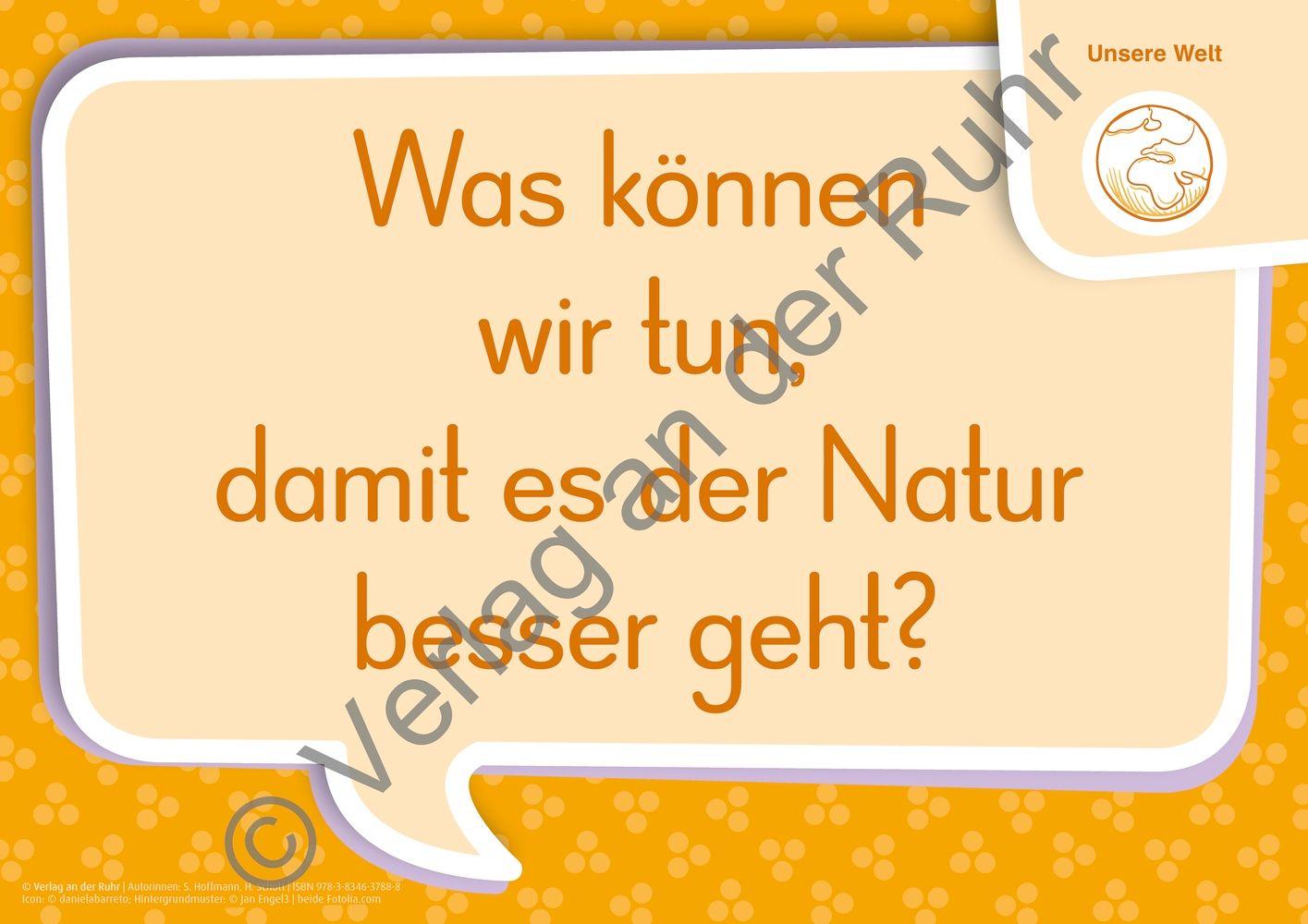 Beispielinhalt (Bild) Große Fragen für junge Denker