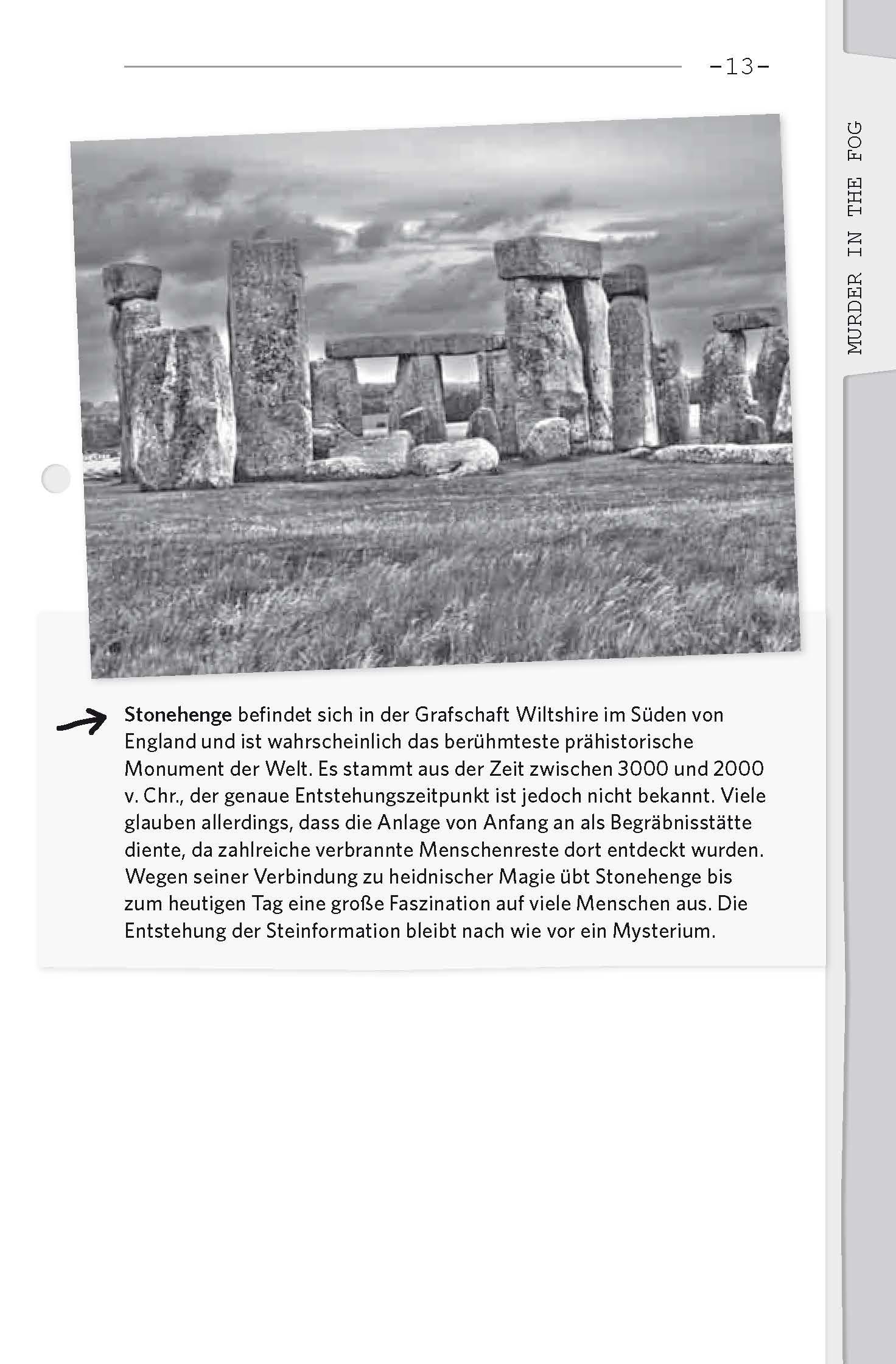 Beispielinhalt (Bild) PONS Best of Crime Stories