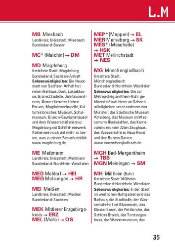 Beispielinhalt (Bild) AvD: Auto-Kennzeichen