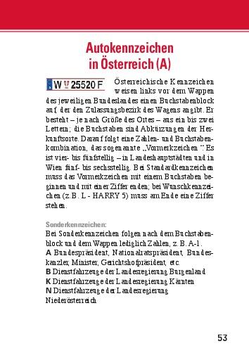 Beispielinhalt (Bild) AvD: Auto-Kennzeichen