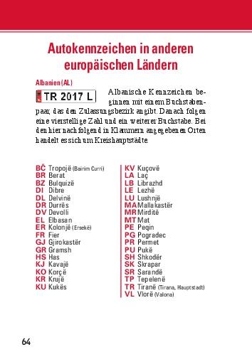 Beispielinhalt (Bild) AvD: Auto-Kennzeichen