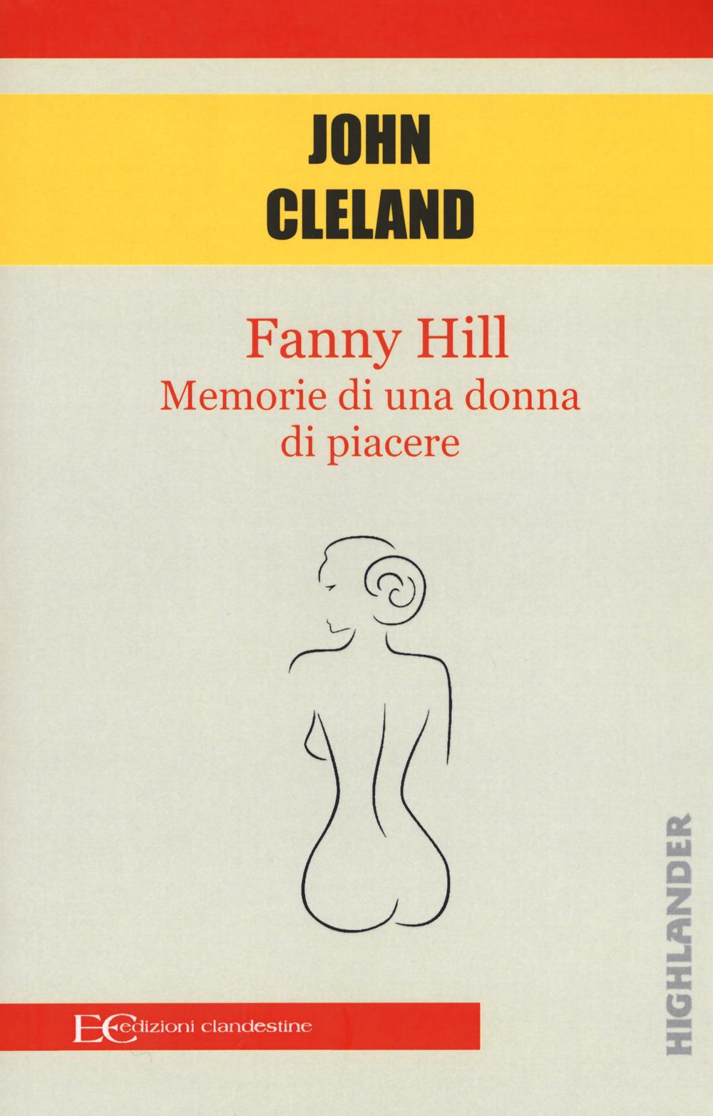 Vorderes Coverbild Fanny Hill. Memorie di una donna di piacere