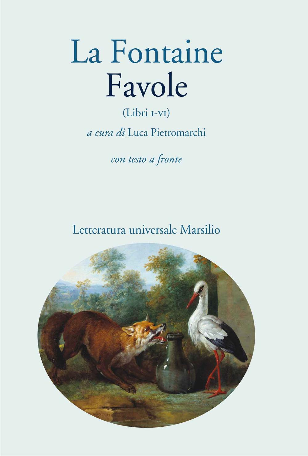 Vorderes Coverbild Favole (libri I-VI). Con testo a fronte