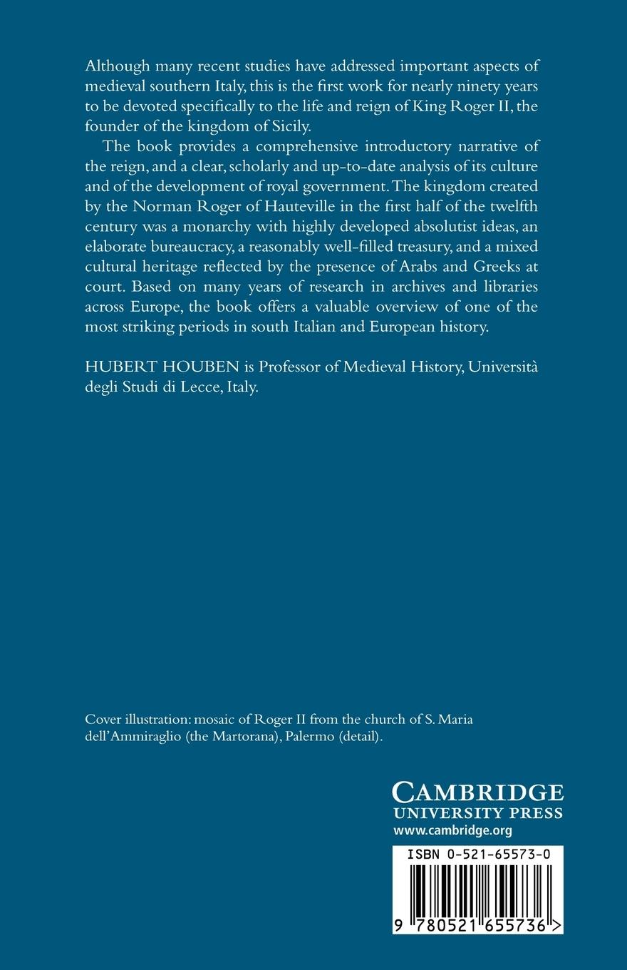 Rückseitencover Roger II of Sicily