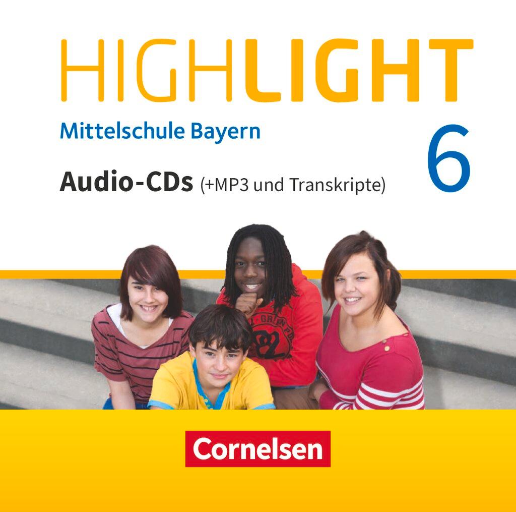 Vorderes Coverbild Highlight 6. Jahrgangsstufe - Mittelschule Bayern - Audio-CDs und MP3-Dateien