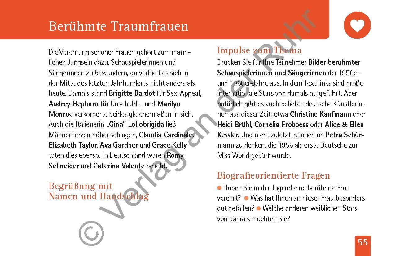 Beispielinhalt (Bild) Kurzaktivierungen für Männer