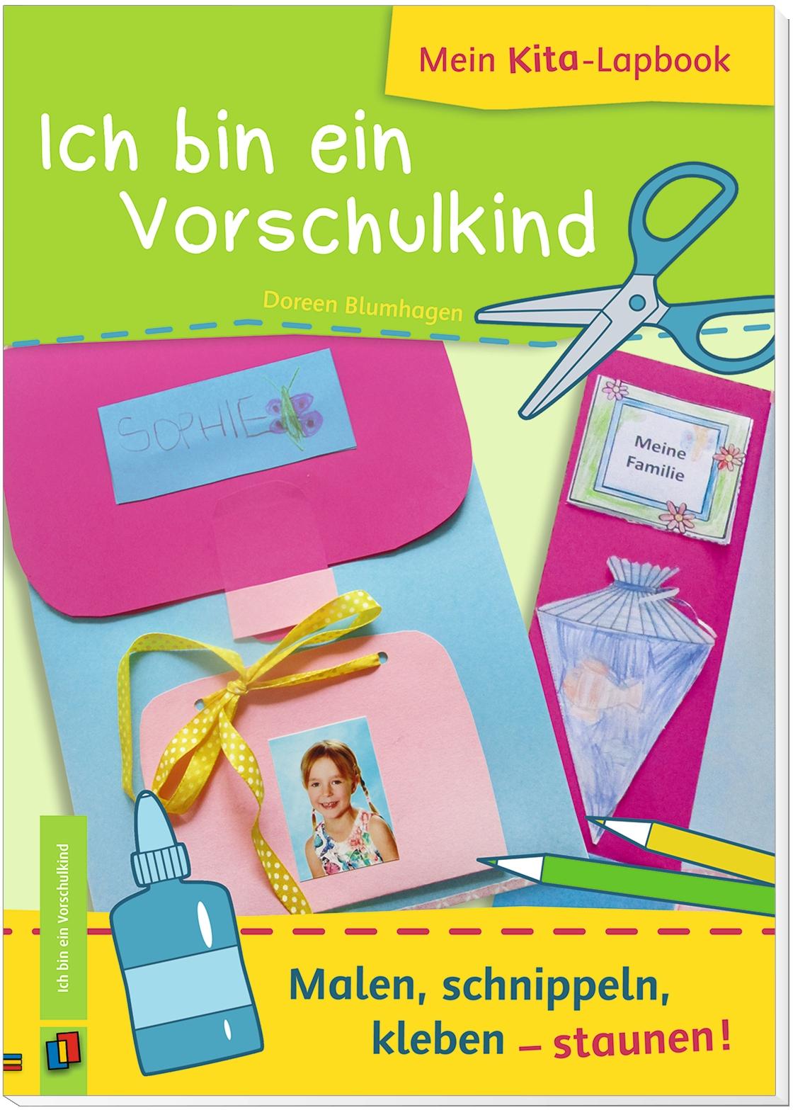 Beispielinhalt (Bild) Mein Kita-Lapbook: Ich bin ein Vorschulkind
