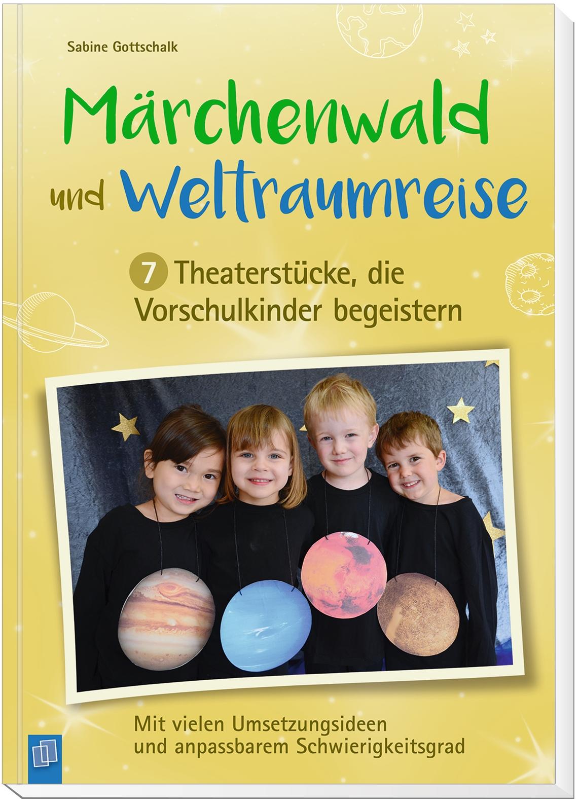 Beispielinhalt (Bild) Märchenwald und Weltraumreise - 7 Theaterstücke, die Vorschulkinder begeistern