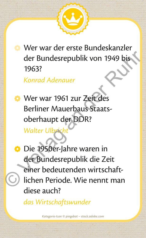 Beispielinhalt (Bild) Die große Quizbox für Senioren