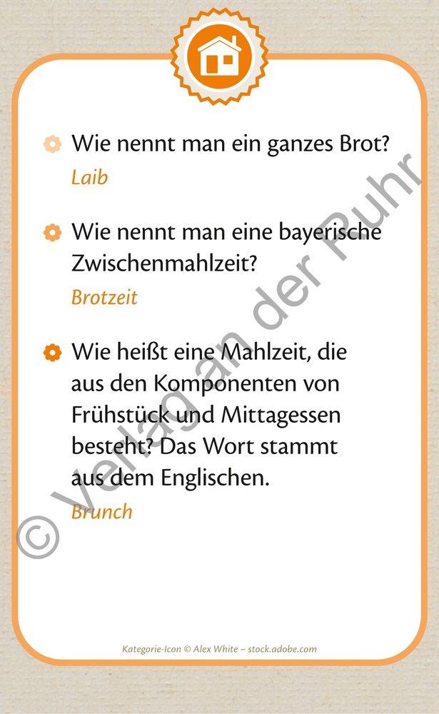 Beispielinhalt (Bild) Die große Quizbox für Senioren