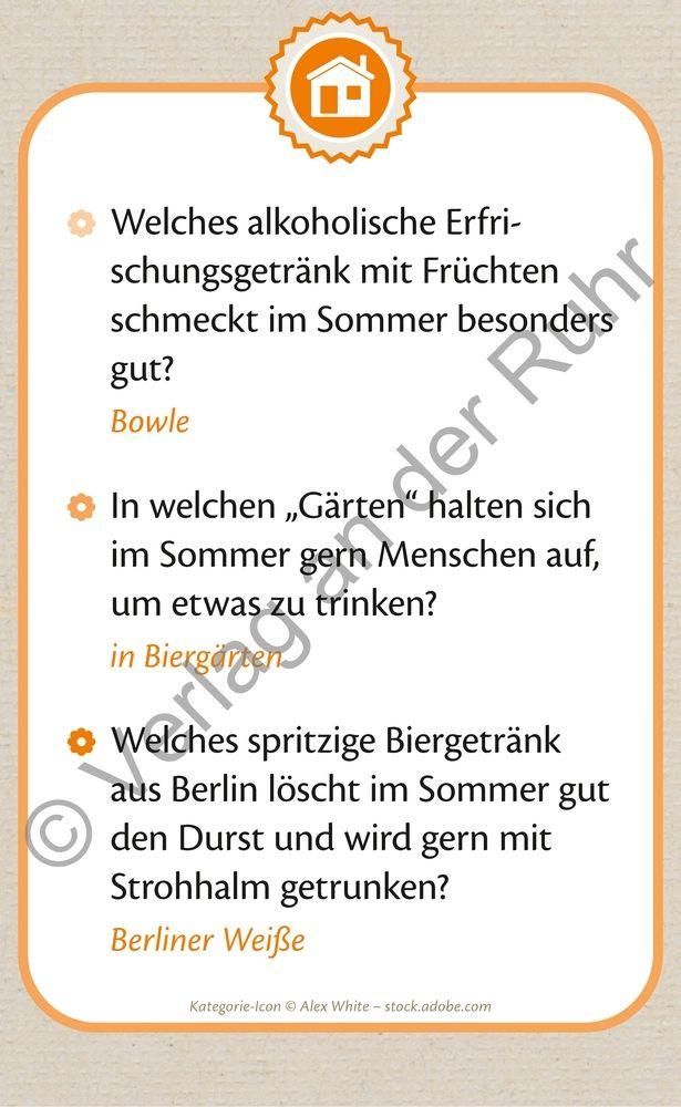 Beispielinhalt (Bild) Die große Quizbox für Senioren