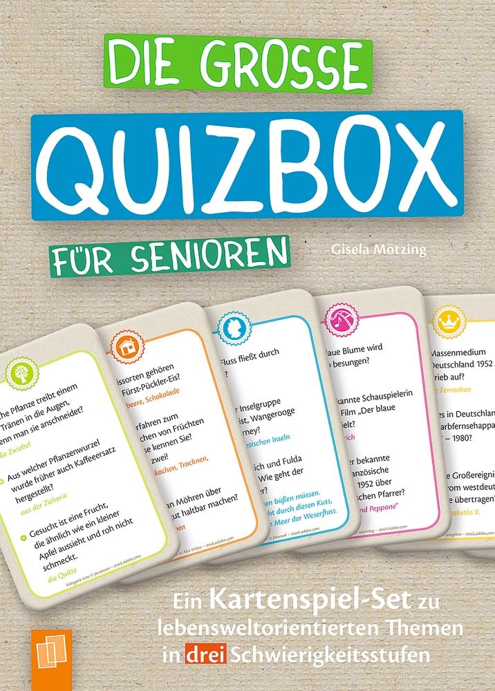 Vorderes Coverbild Die große Quizbox für Senioren