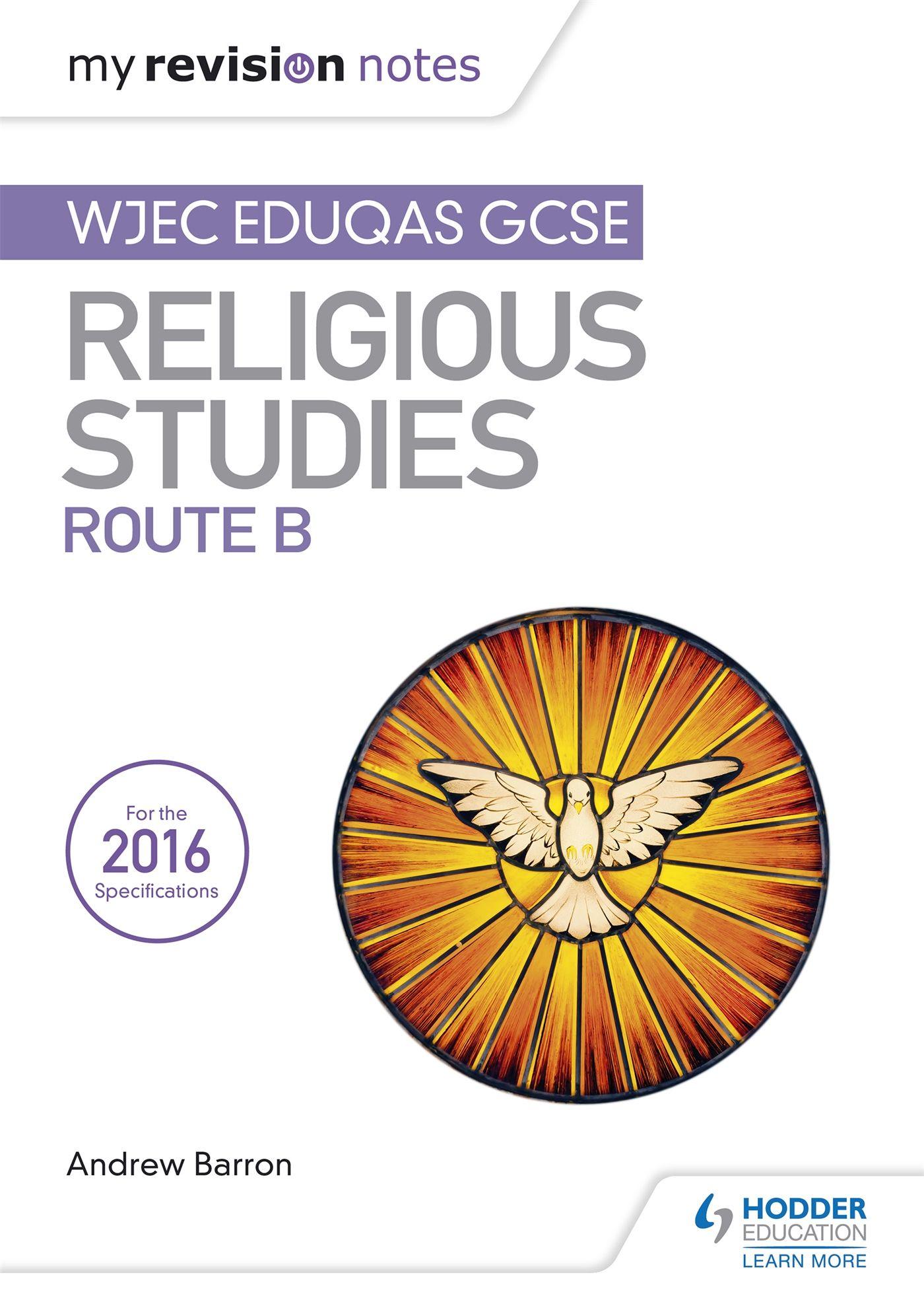 Vorderes Coverbild My Revision Notes WJEC Eduqas GCSE Religious Studies Route B