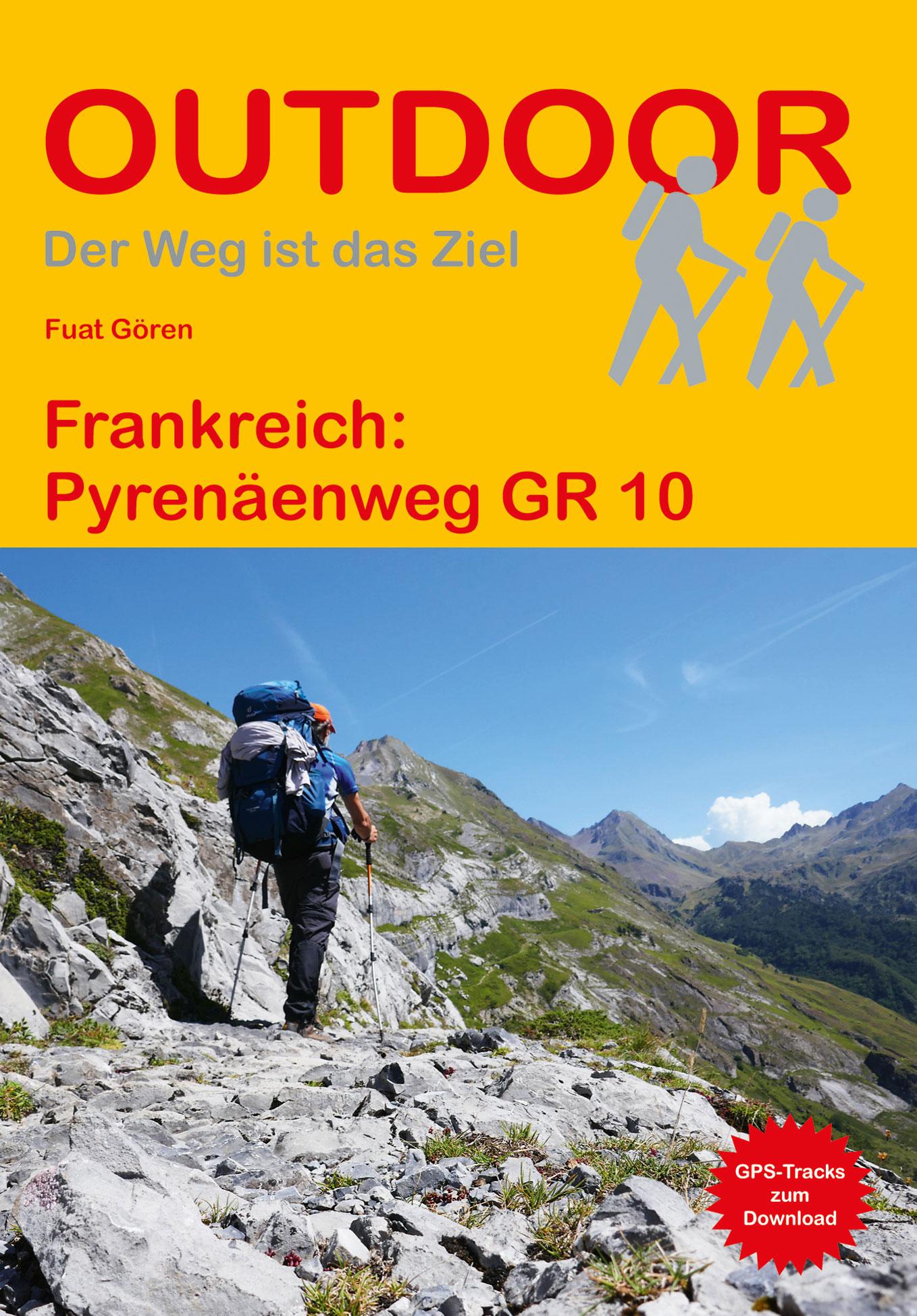 Vorderes Coverbild Frankreich: Pyrenäenweg GR 10