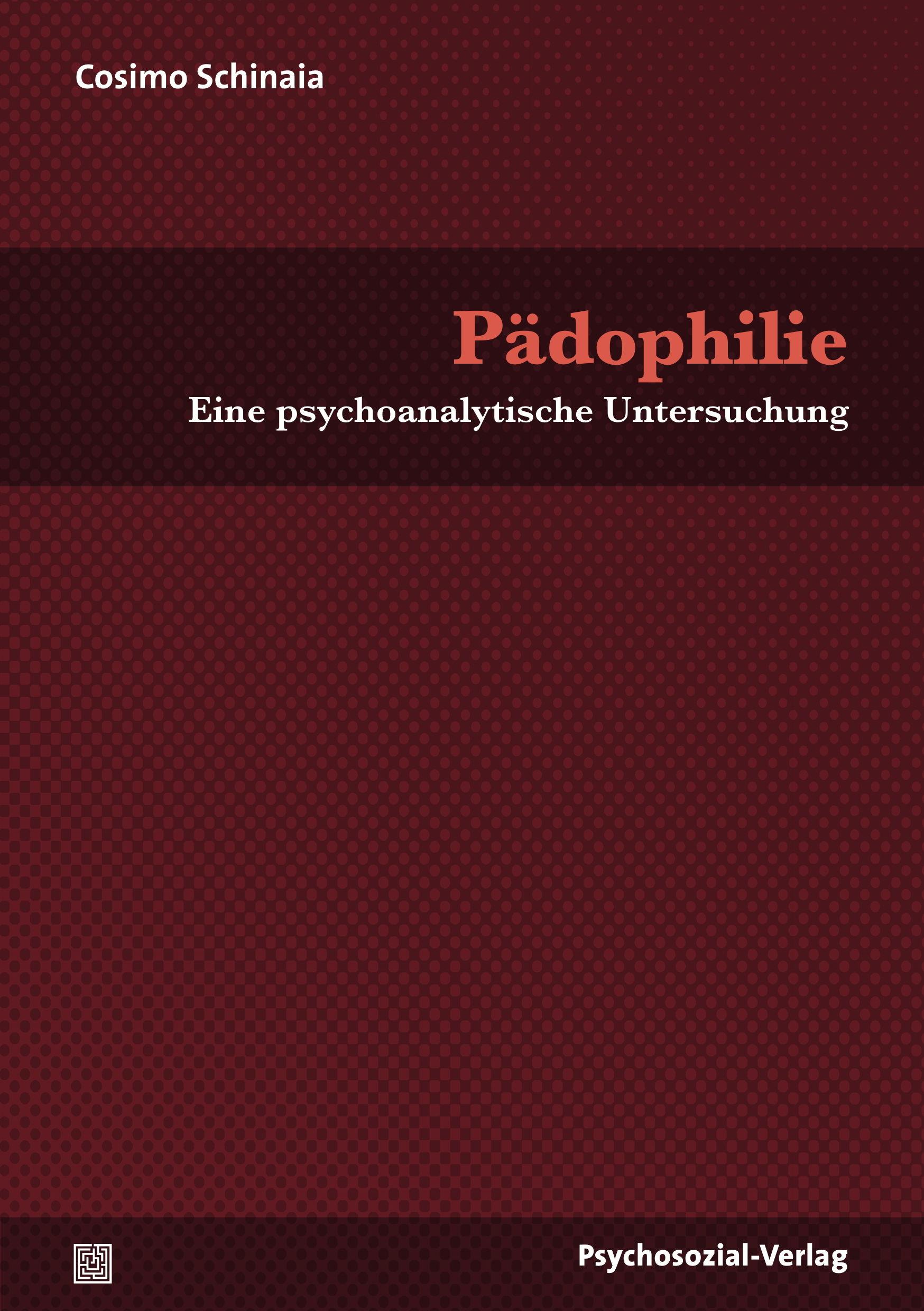 Vorderes Coverbild Pädophilie