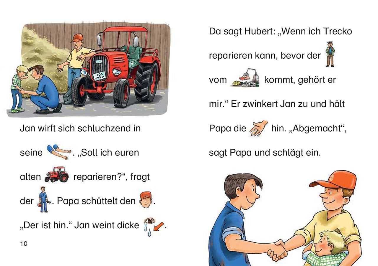 Beispielinhalt (Bild) Bildermaus - Ein Tag in der Autowerkstatt