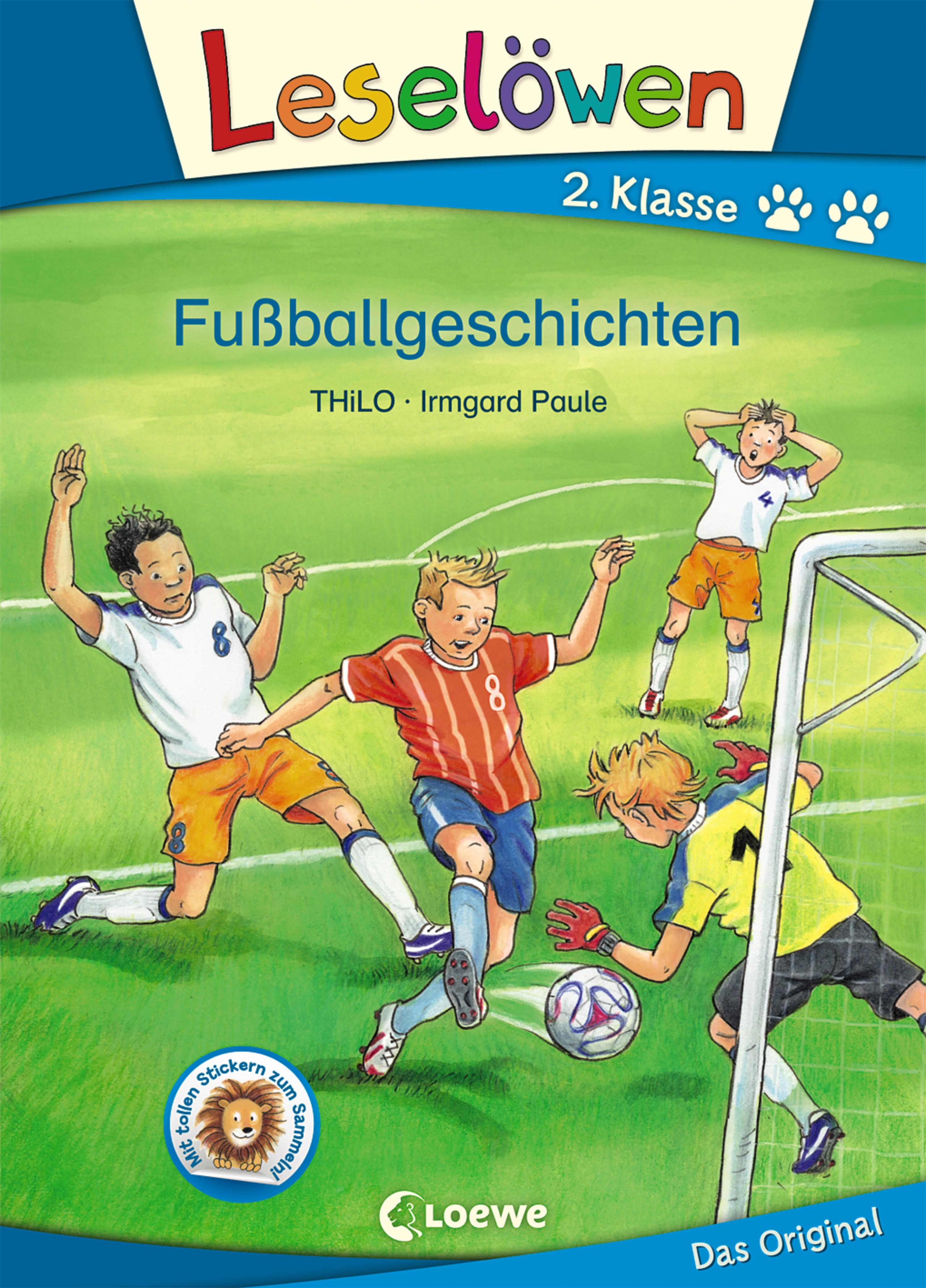 Vorderes Coverbild Leselöwen 2. Klasse - Fußballgeschichten