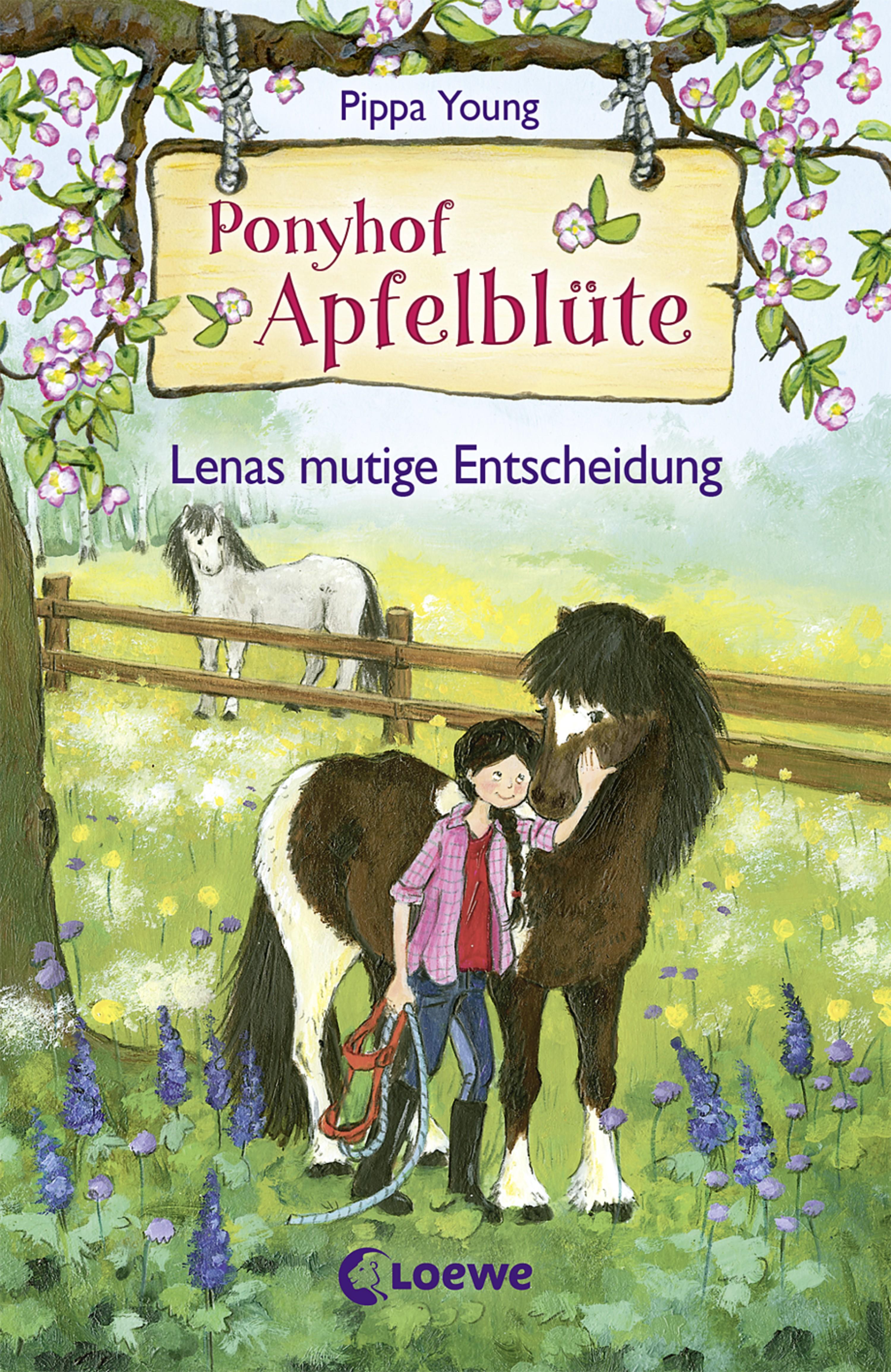 Vorderes Coverbild Ponyhof Apfelblüte 11 - Lenas mutige Entscheidung