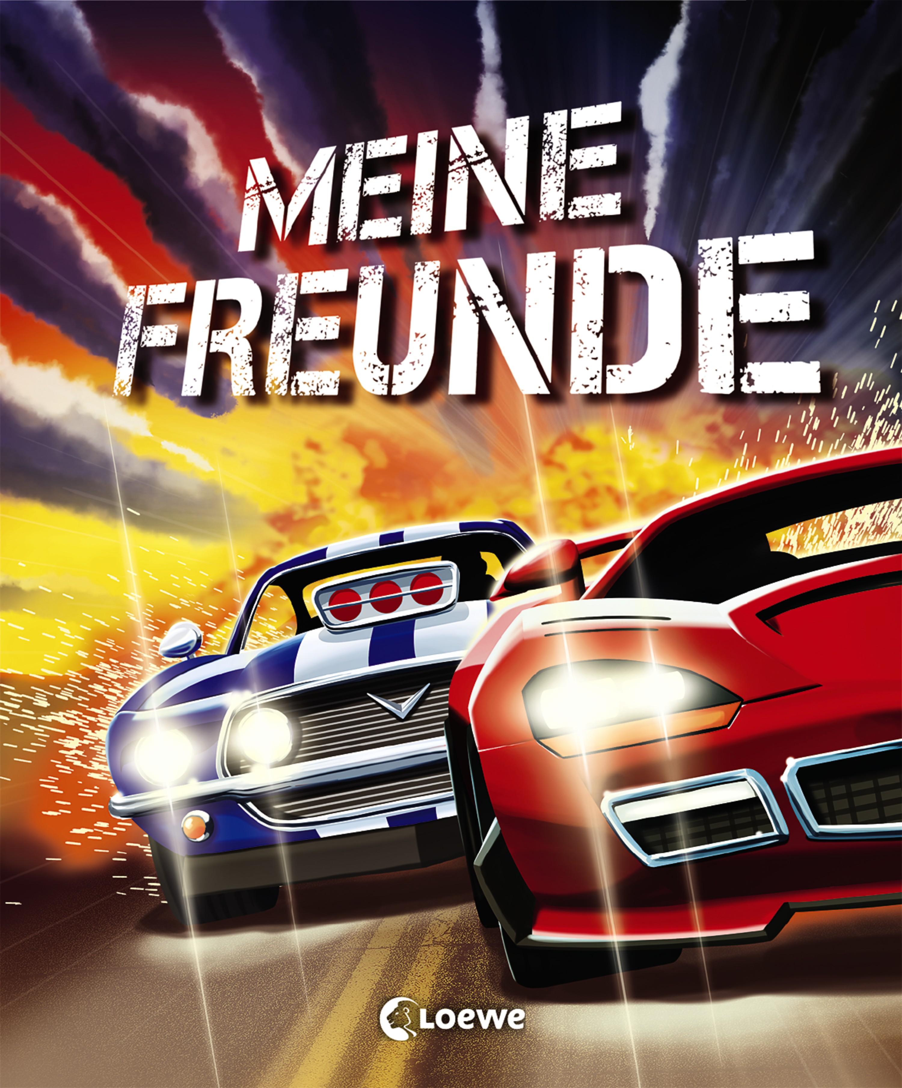 Vorderes Coverbild Meine Freunde (Rennautos)