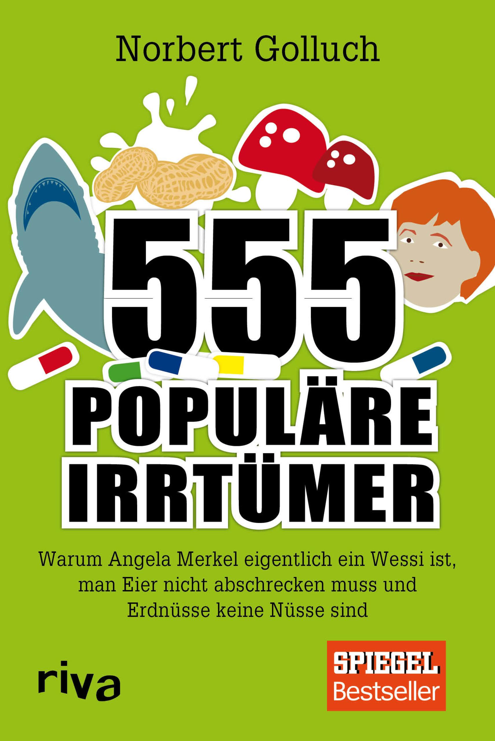 Vorderes Coverbild 555 populäre Irrtümer