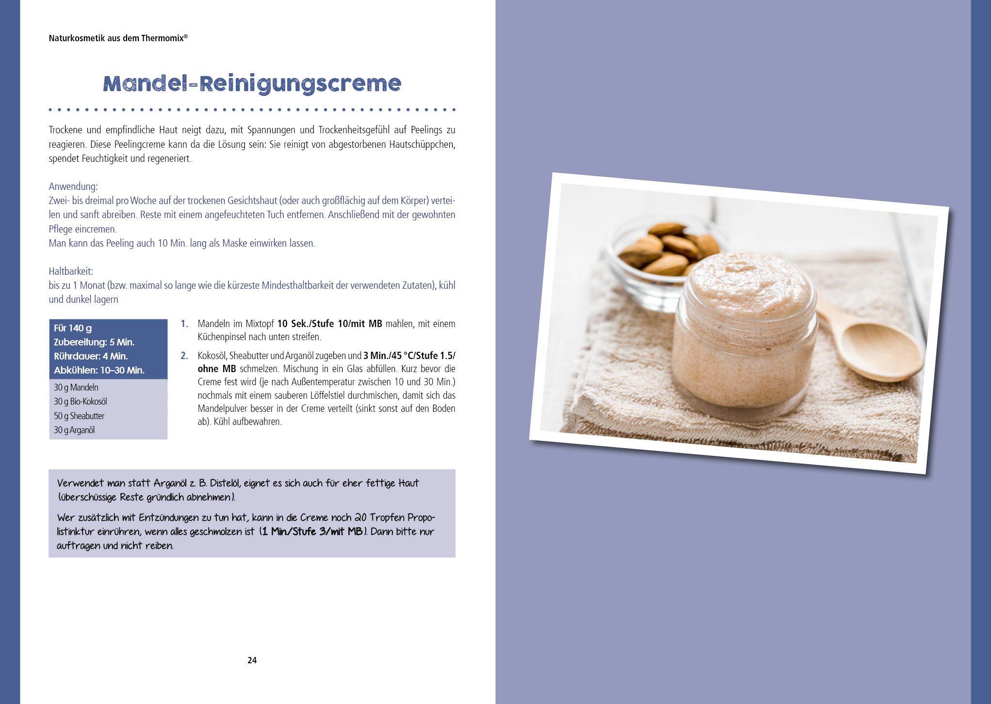 Beispielinhalt (Bild) Naturkosmetik aus dem Thermomix®