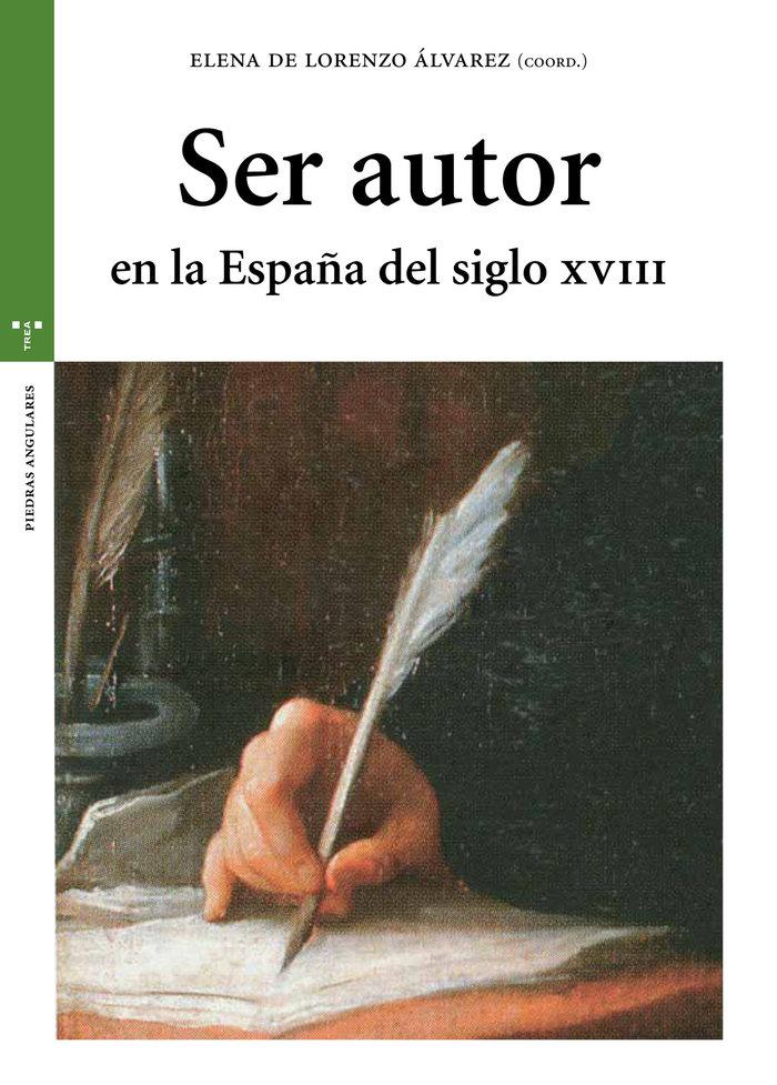 Vorderes Coverbild Ser autor en el siglo XVIII