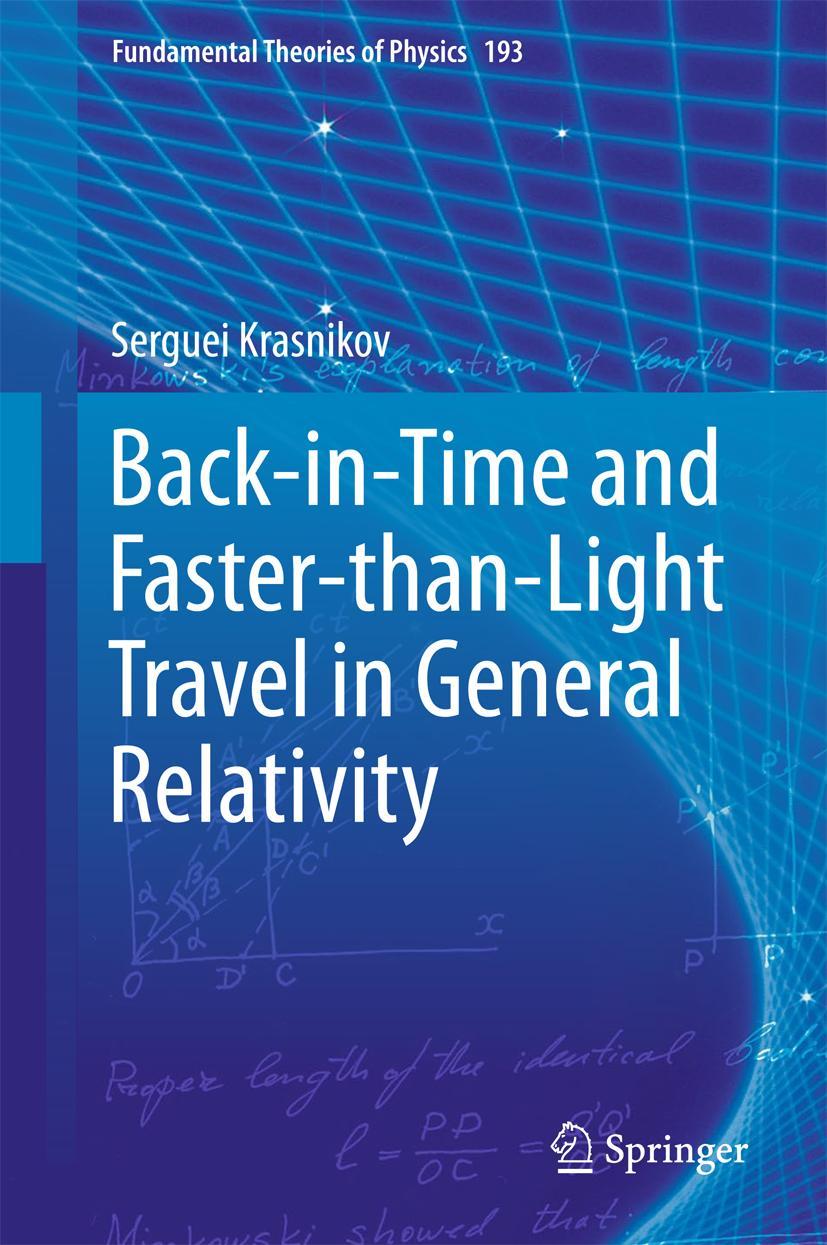 Vorderes Coverbild Back-in-Time and Faster-than-Light Travel in General Relativity