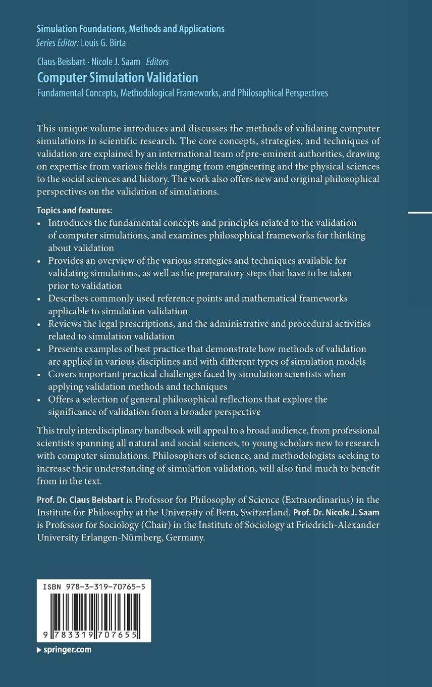 Rückseitencover Computer Simulation Validation