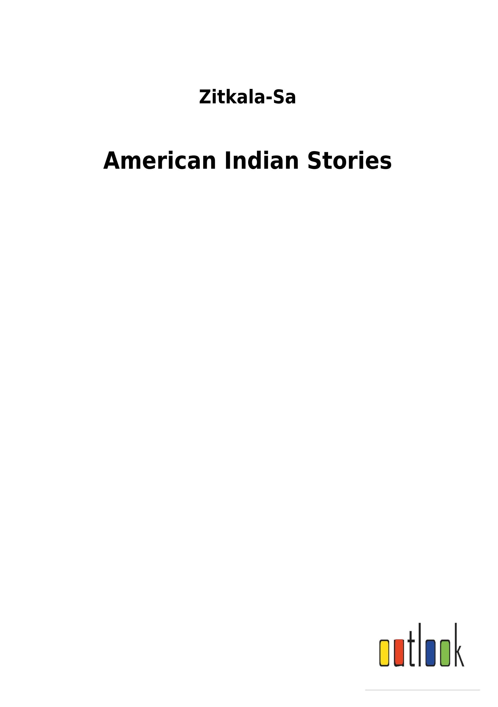 Vorderes Coverbild American Indian Stories