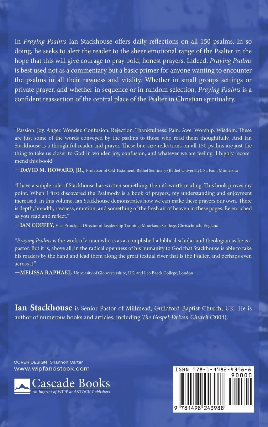 Rückseitencover Praying Psalms