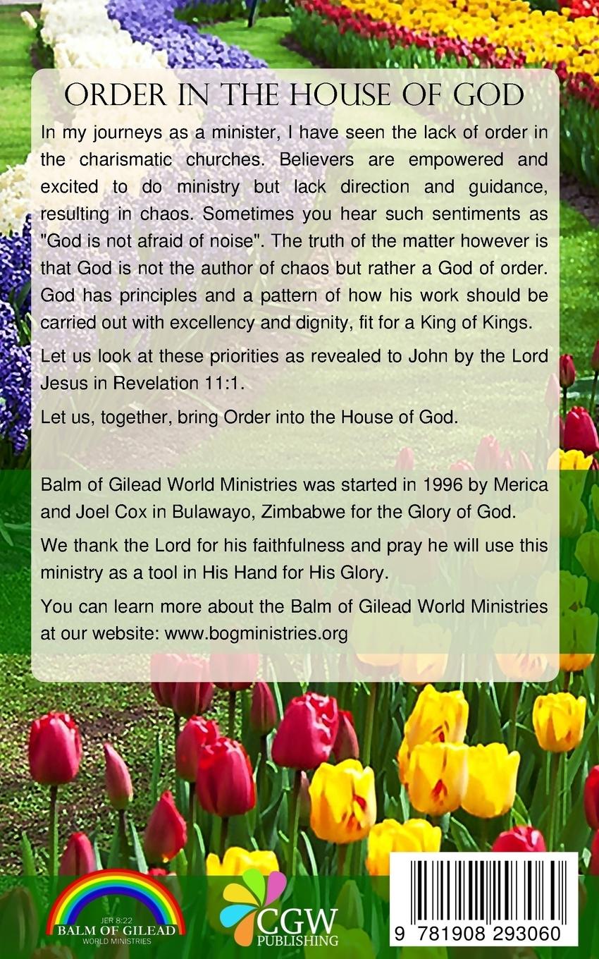 Rückseitencover Order in the House of God