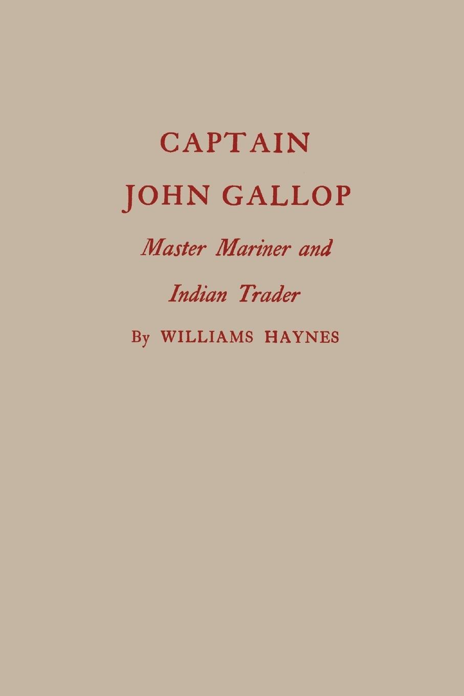 Vorderes Coverbild Captain John Gallop