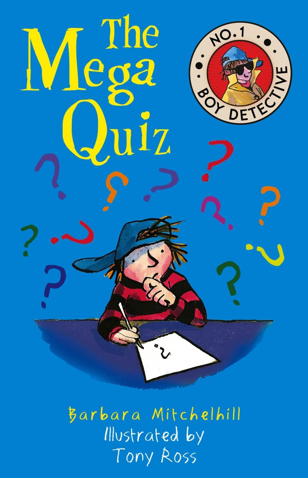 Vorderes Coverbild The Mega Quiz: No. 1 Boy Detective