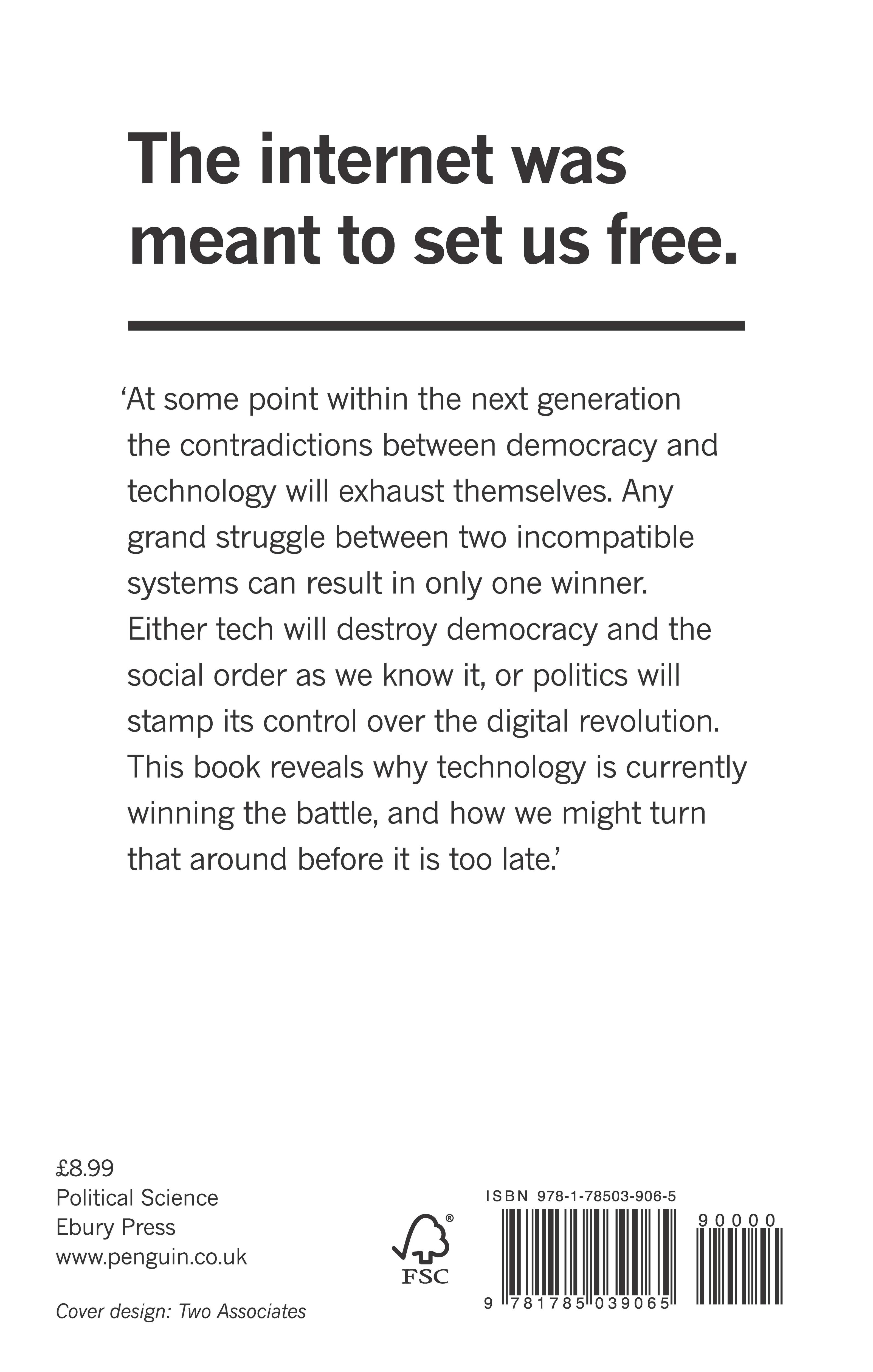 Rückseitencover The People Vs Tech