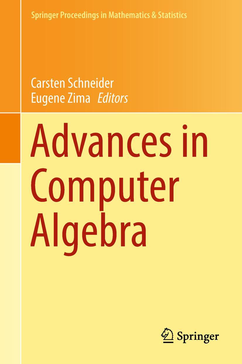 Vorderes Coverbild Advances in Computer Algebra