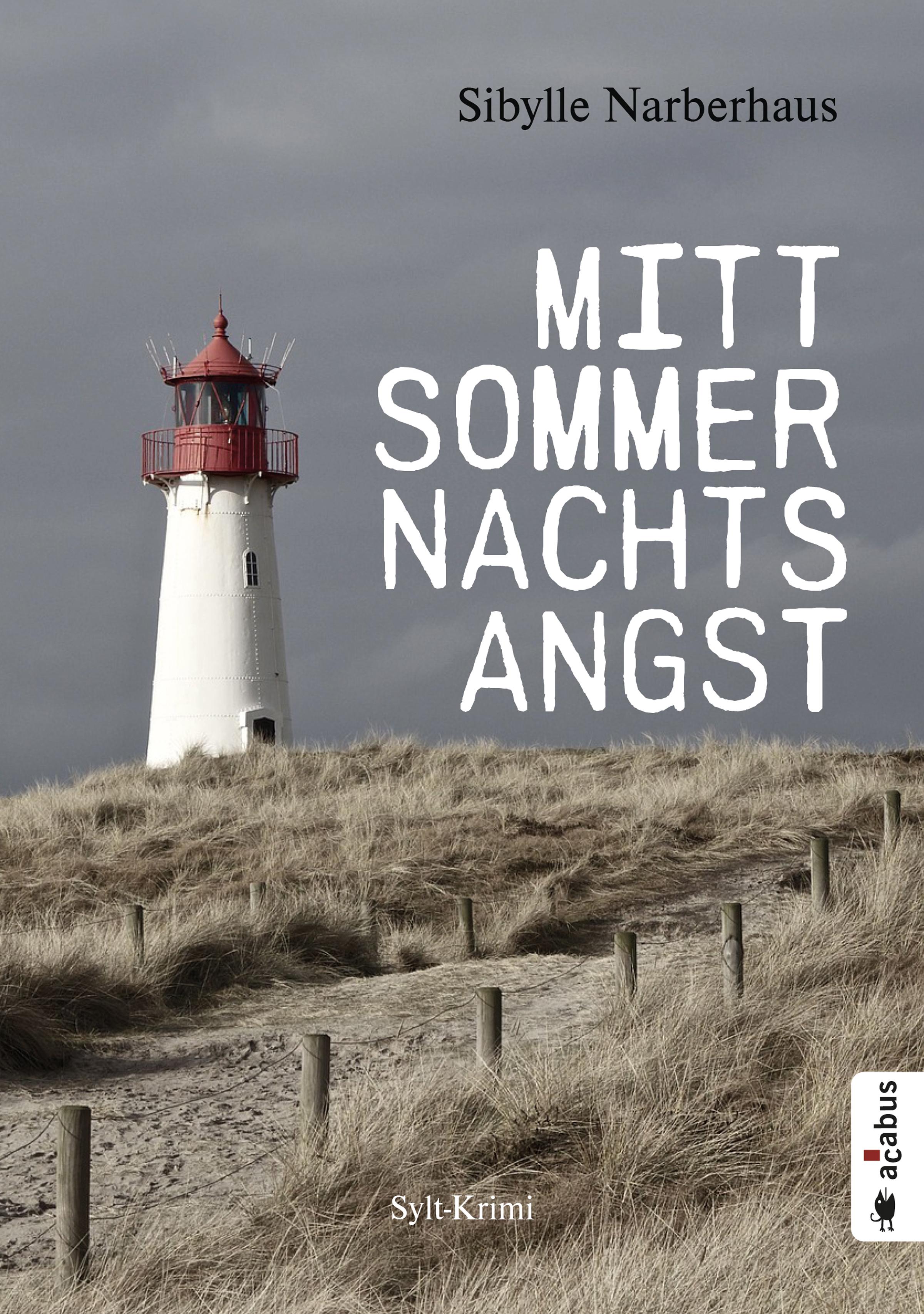 Vorderes Coverbild Mittsommernachtsangst. Sylt-Krimi