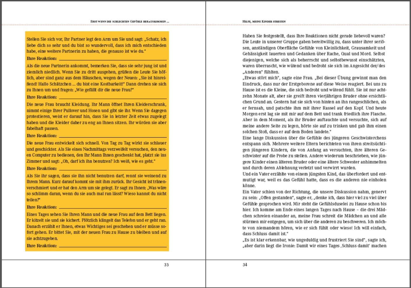 Beispielinhalt (Bild) Hilfe, meine Kinder streiten