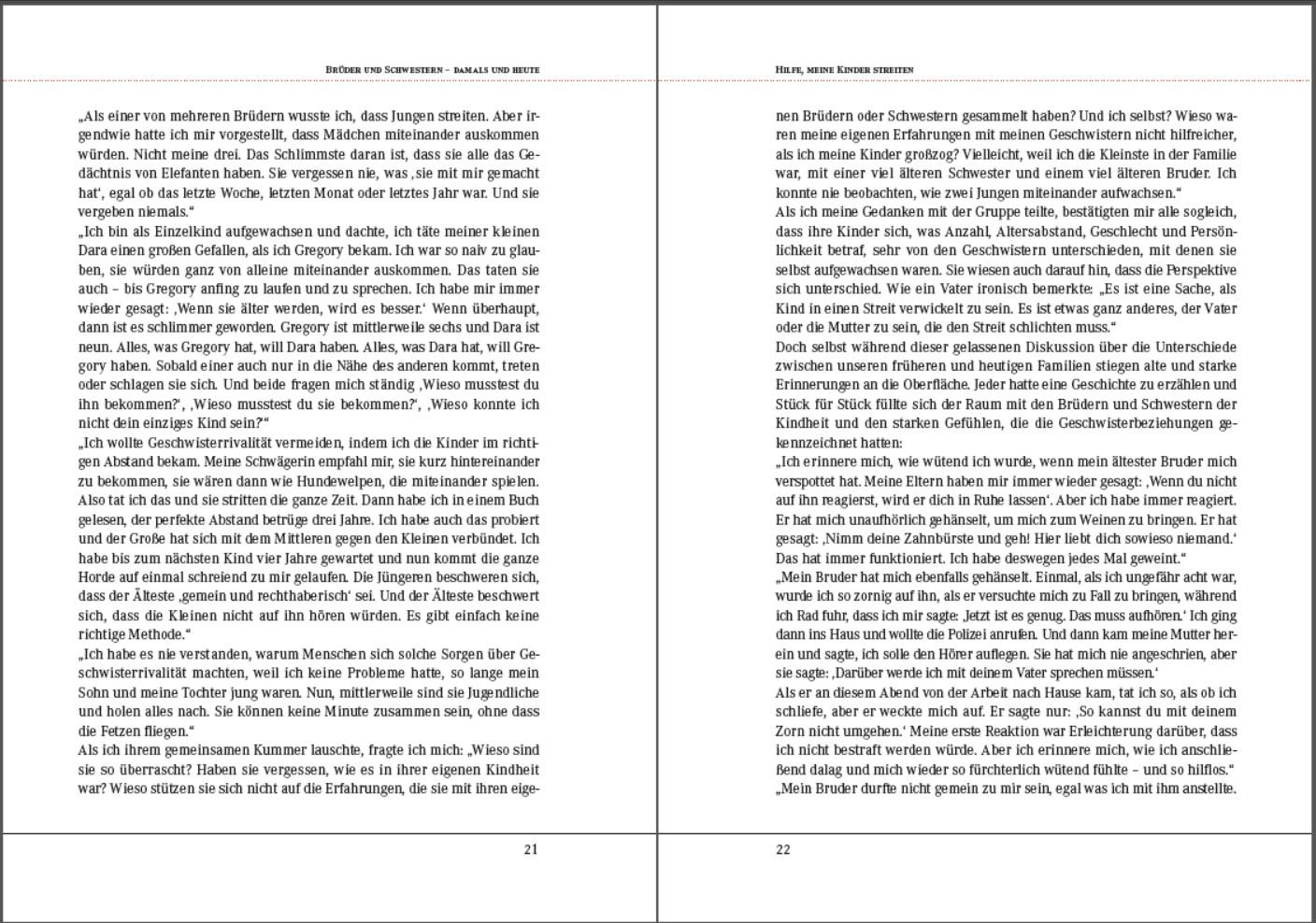 Beispielinhalt (Bild) Hilfe, meine Kinder streiten