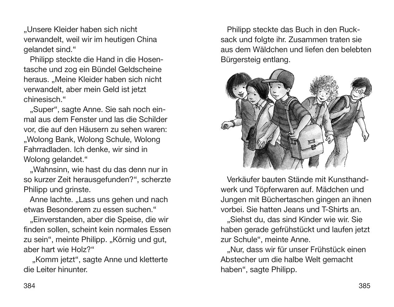 Beispielinhalt (Bild) Das magische Baumhaus - Abenteuerliche Mission ins Reich der Tiere